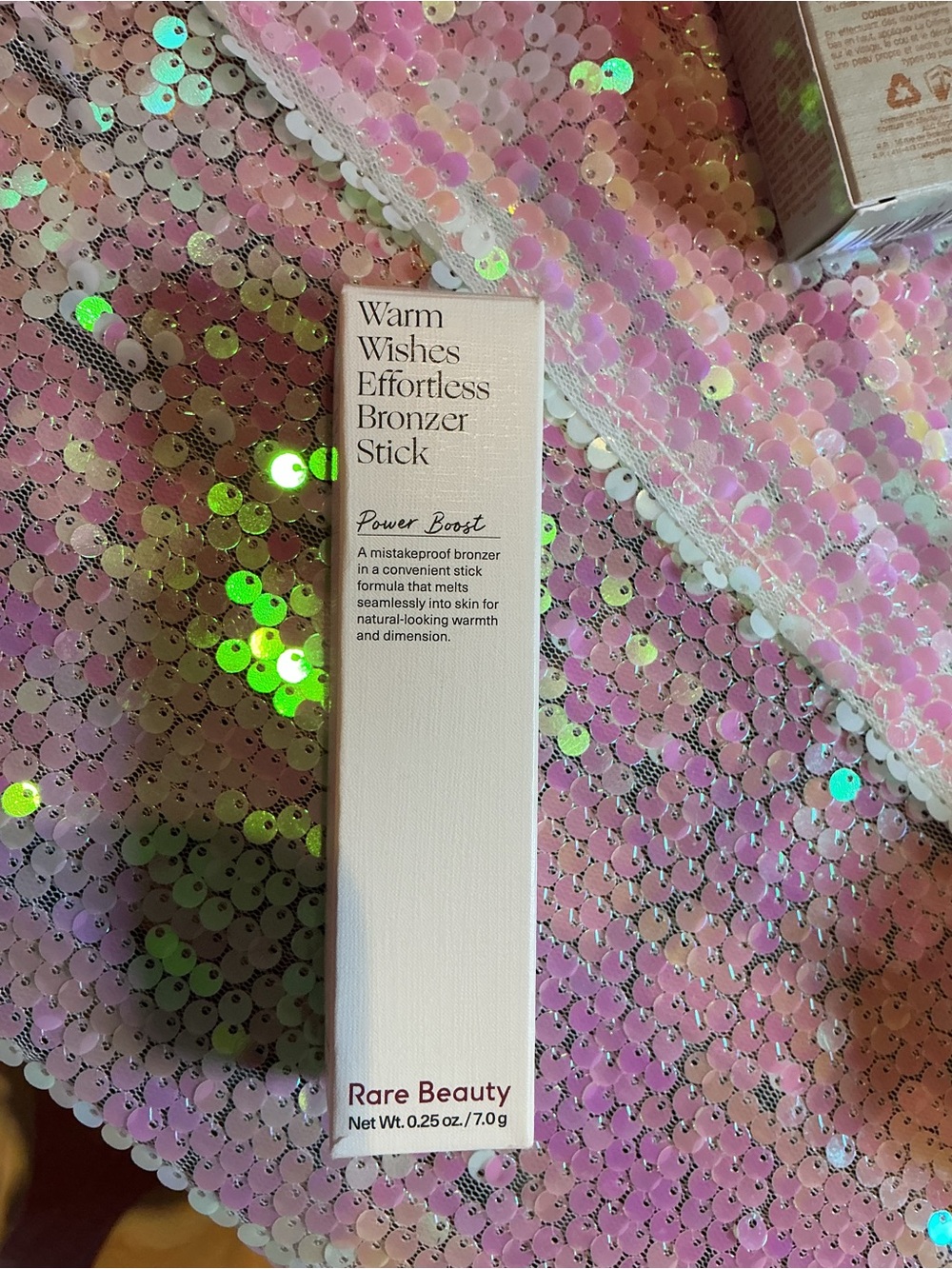 Rare Beauty Warm Wishes Effortless Bronzer Stick — Power Boost
